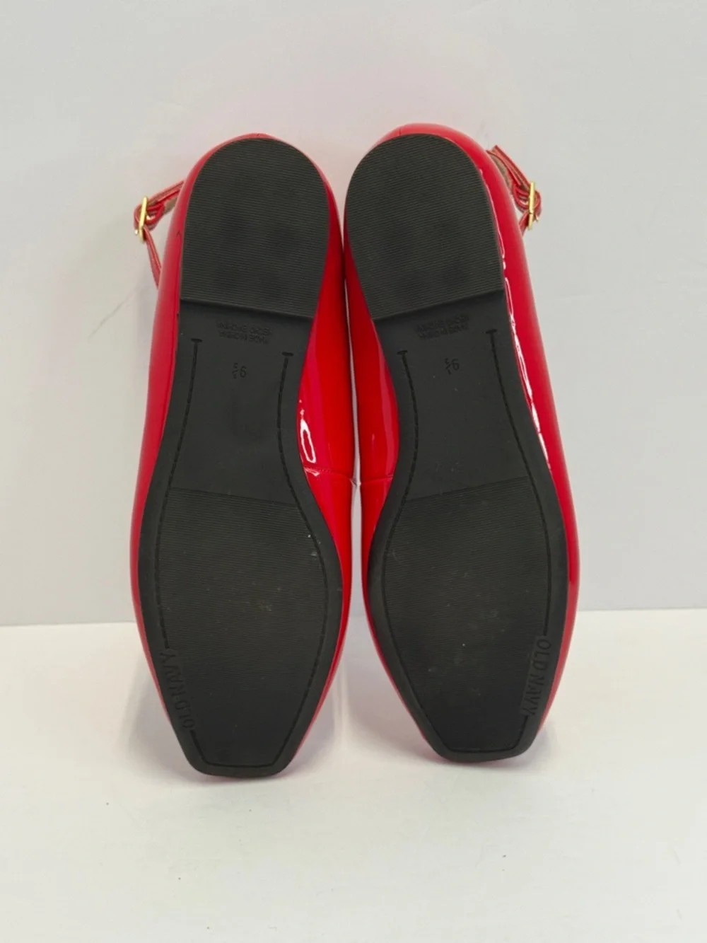 Old Navy shiny red